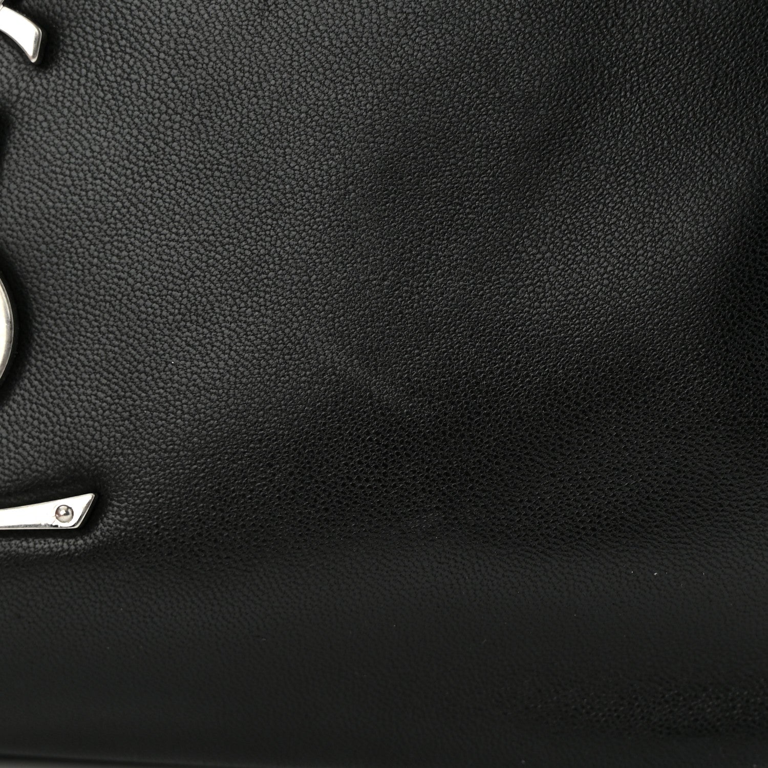 Saint Laurent Calfskin Monogram Belt Bag Black 11 of 14