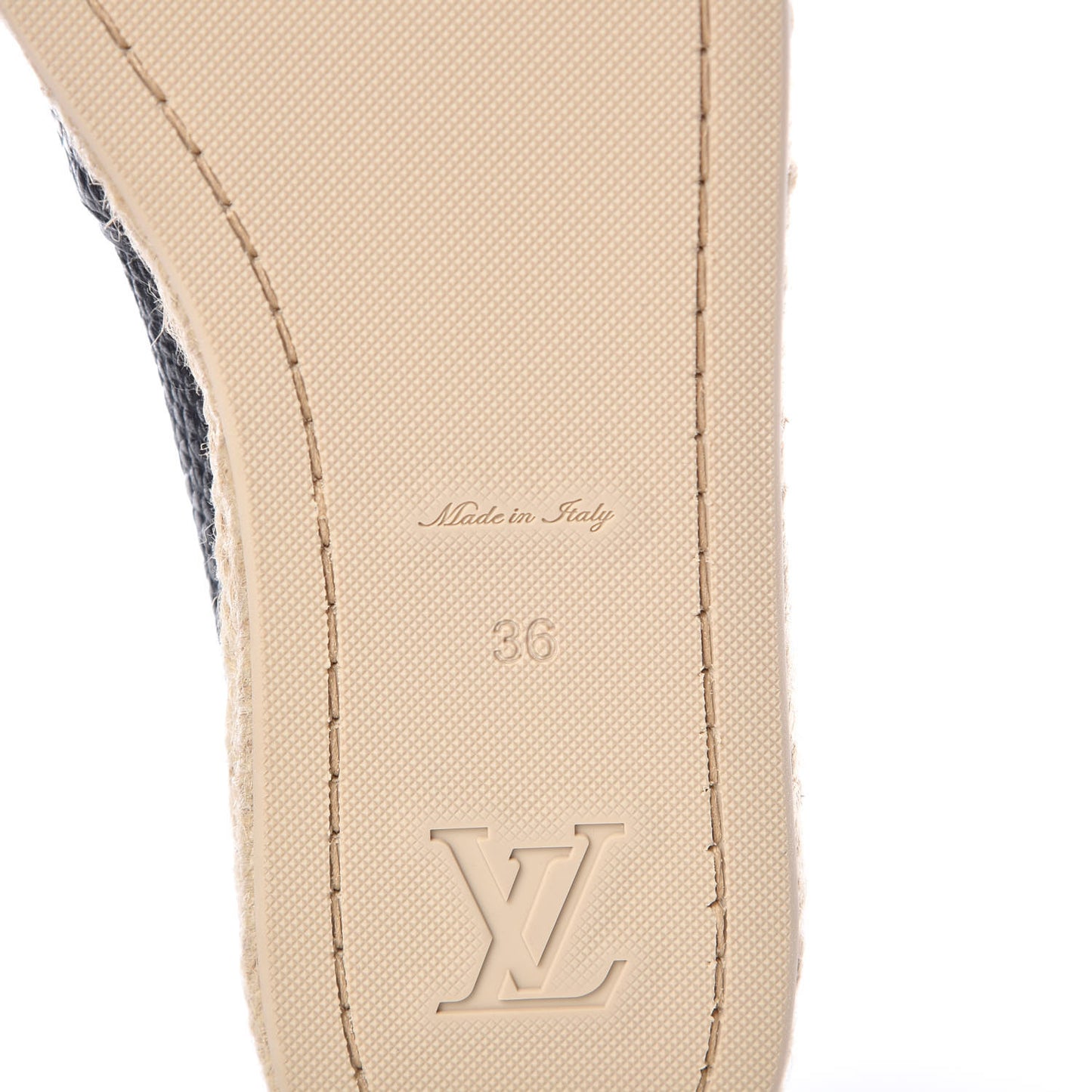 Calfskin Tropical Bloom Espadrille Flats 36 Black
