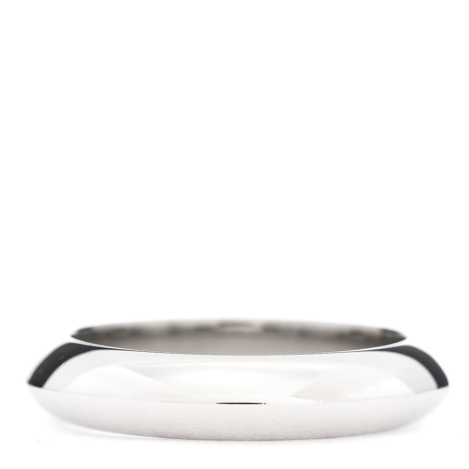 Tiffany Platinum 4mm Knife Edge Band Ring 52 6 3 of 4