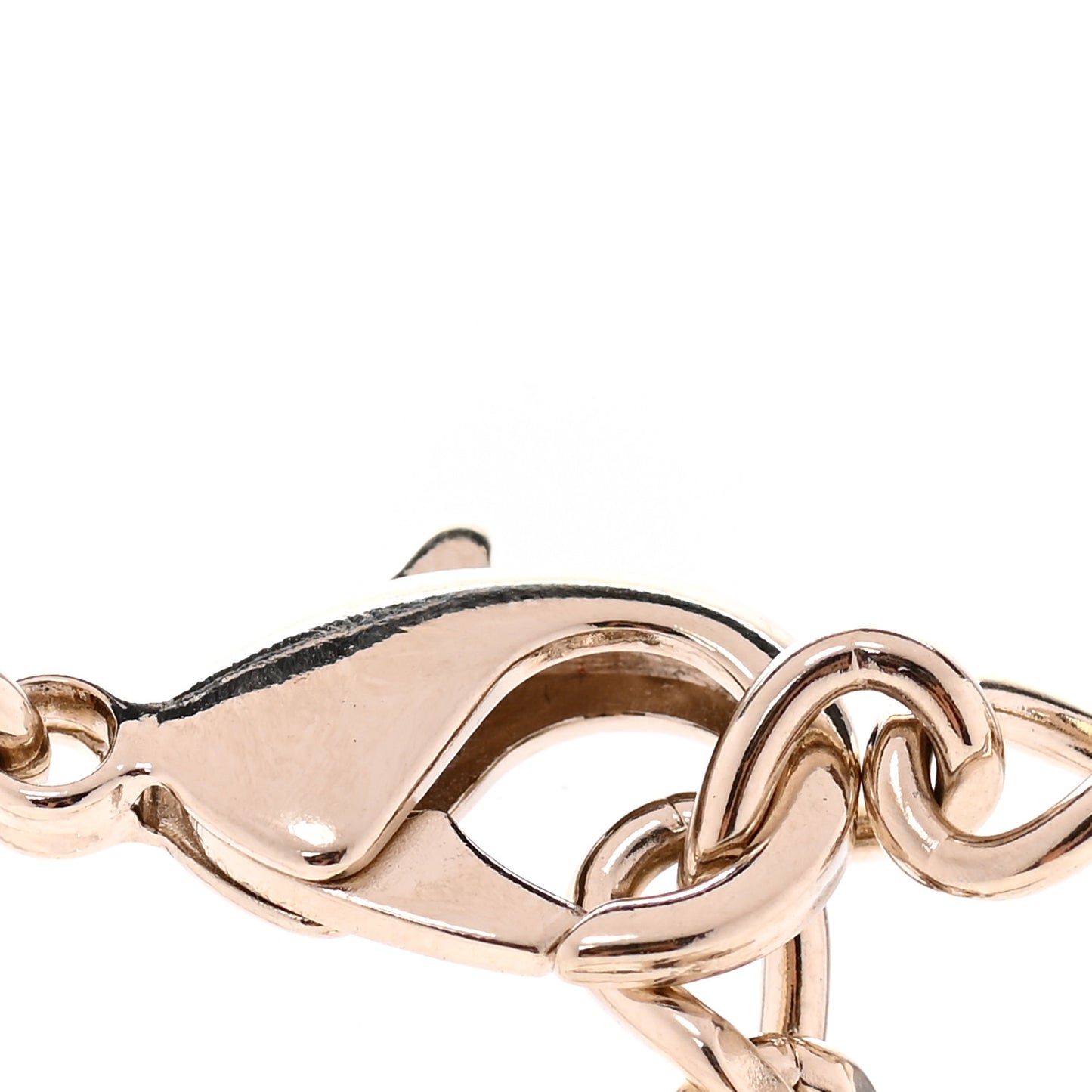 Crystal Chain CC Choker Gold Silver