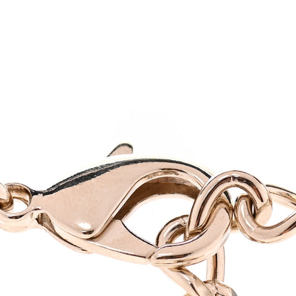 Chanel Crystal Chain CC Choker Gold Silver 5 of 6