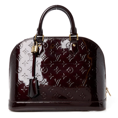 Louis Vuitton Vernis Alma PM Amarante 1 of 9
