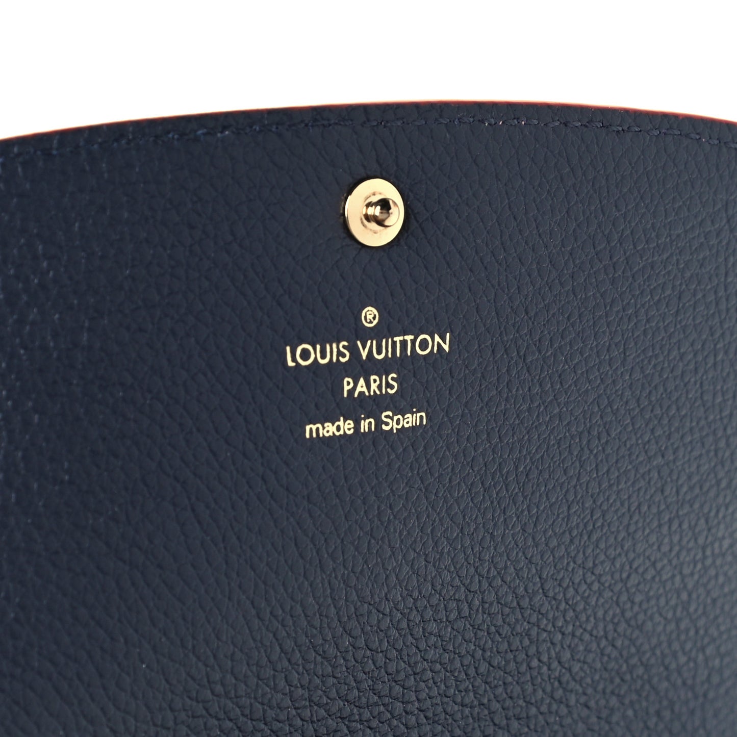 Empreinte Emilie Wallet Marine Rouge