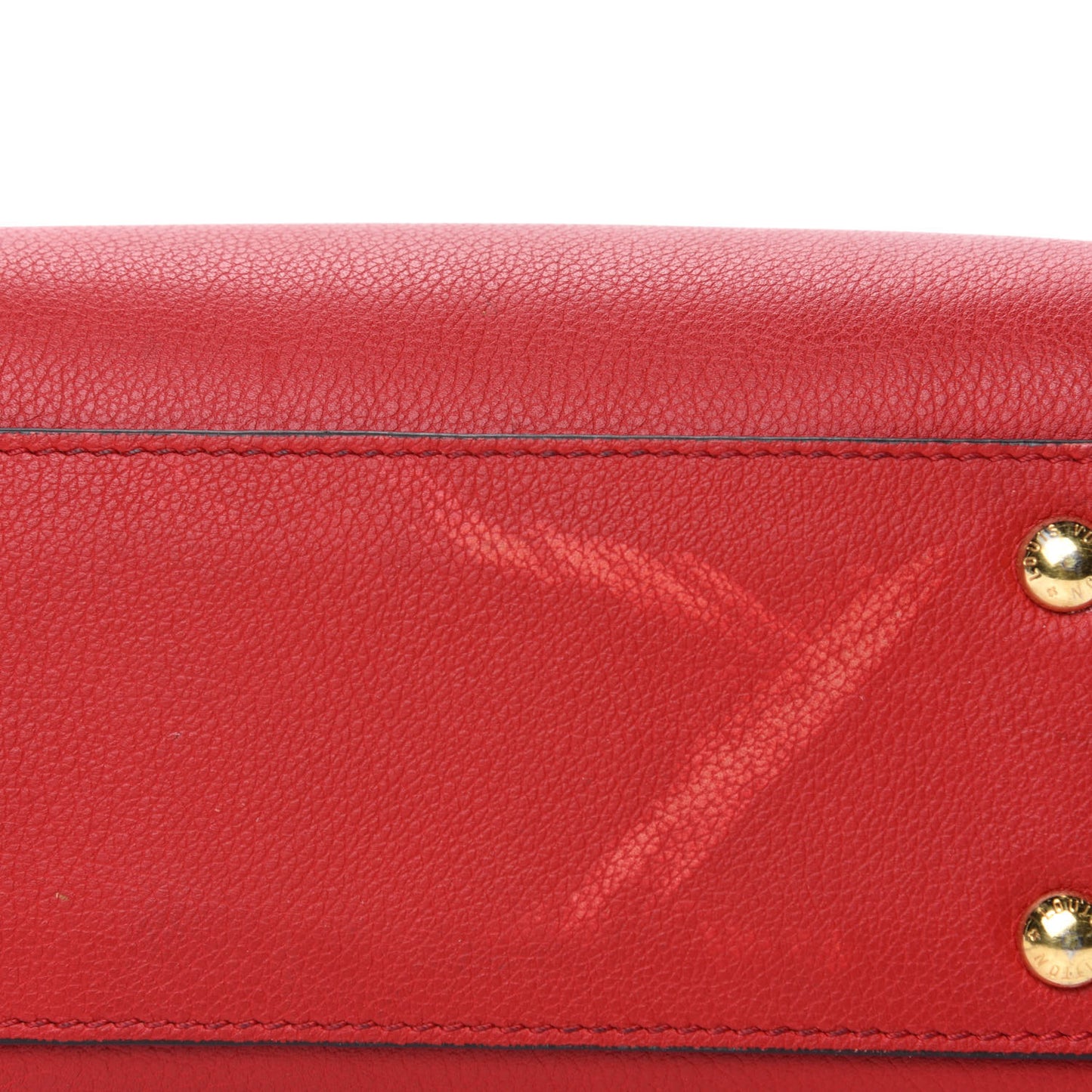Calfskin Monogram Kimono Tote PM Cherry