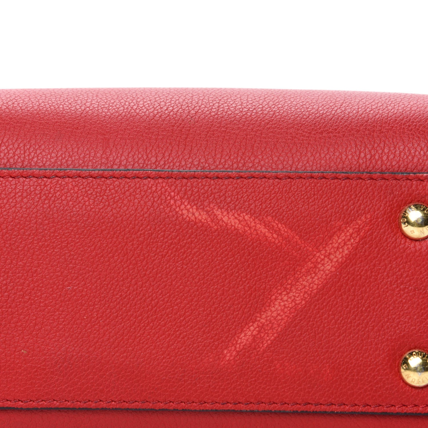 Louis Vuitton Calfskin Monogram Kimono Tote PM Cherry 8 of 11