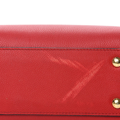 Louis Vuitton Calfskin Monogram Kimono Tote PM Cherry 8 of 11
