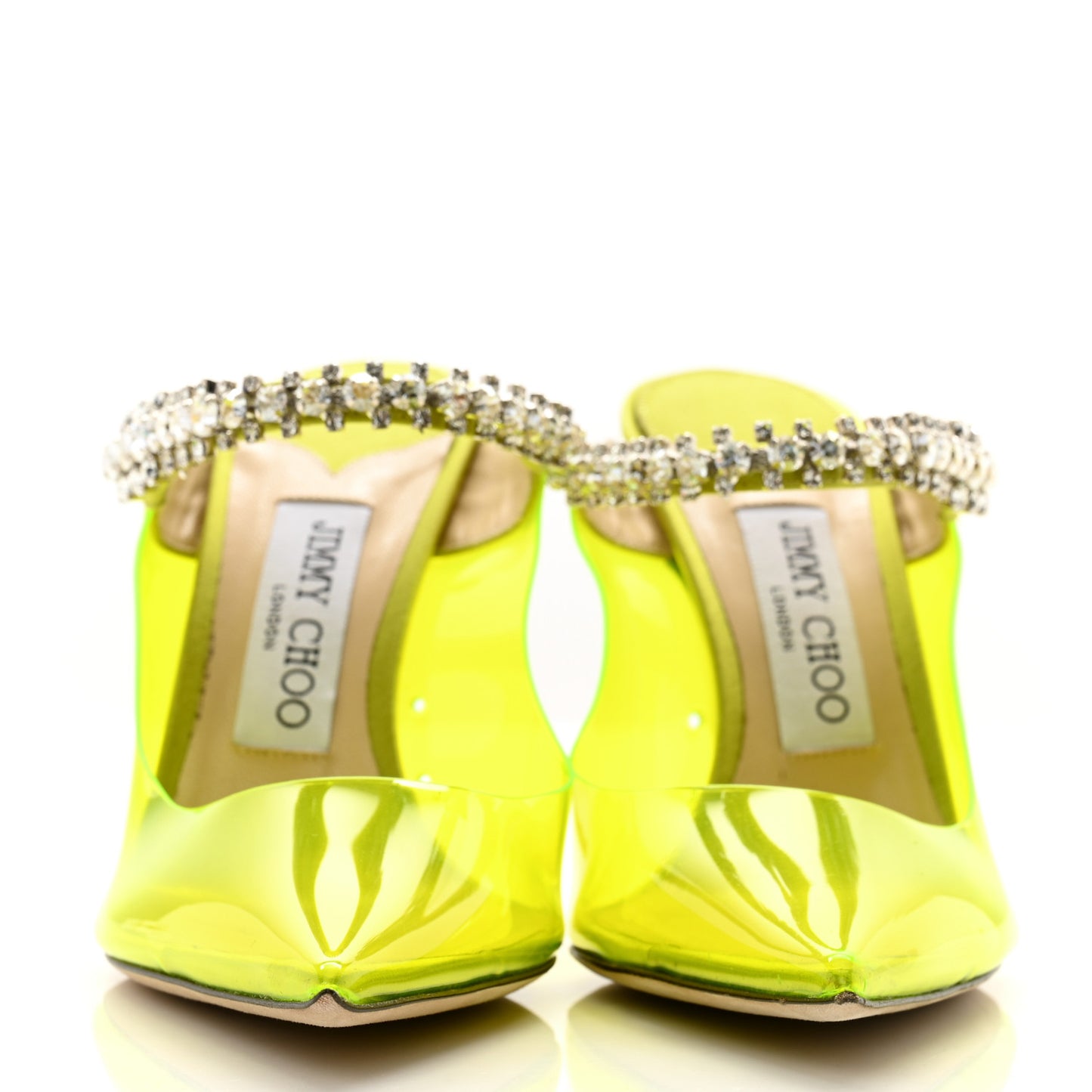 Plexi Crystal Bing 100 Pumps 37 Neon Yellow