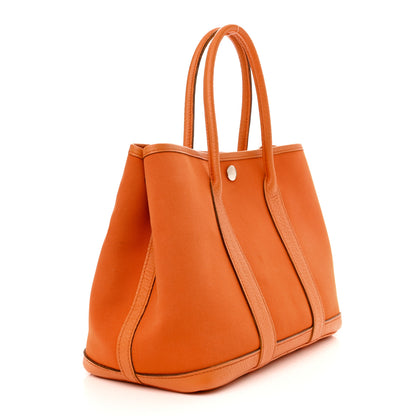 Hermes Toile Negonda Garden Party 30 TPM Orange 3 of 13