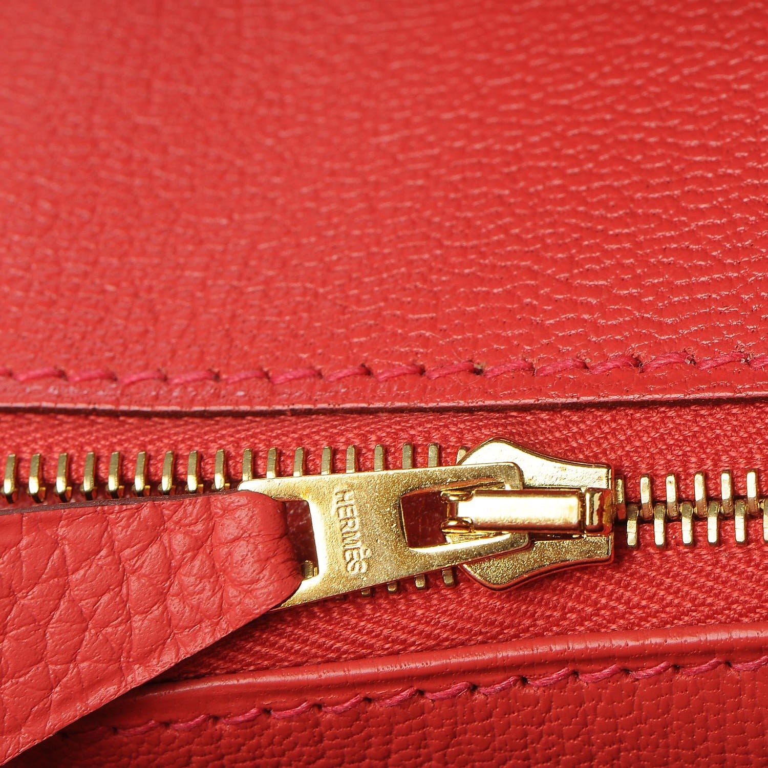Hermes Taurillon Clemence Birkin 30 Bougainvillea 13 of 31