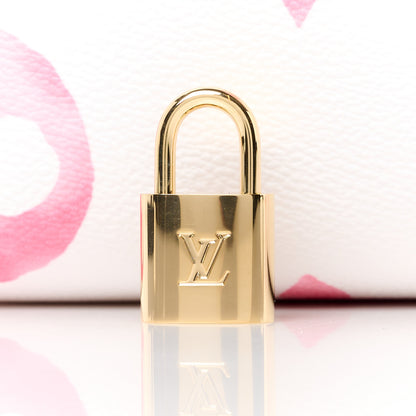 Louis Vuitton Monogram Giant By The Pool 2.0 Speedy Bandouliere 25 Rose 9 of 12