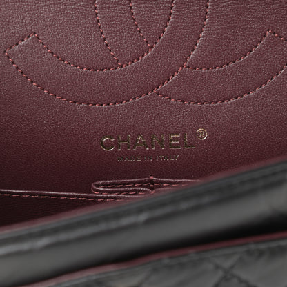 Chanel Aged Calfskin Quilted 2.55 Reissue 225 Flap Black 6 of 15