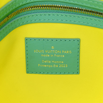 Louis Vuitton Monogram Playground Keepall Bandouliere 50 Lime 5 of 11