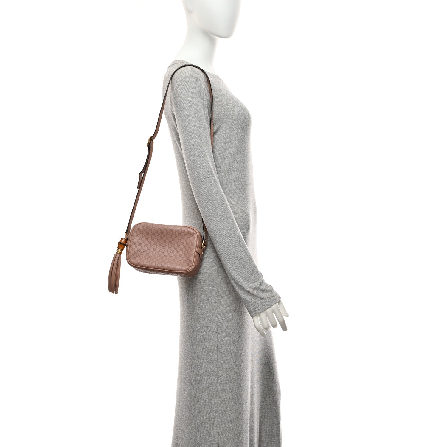 Gucci Microguccissima Sunshine Disco Crossbody Bag Light Pink 2 of 11