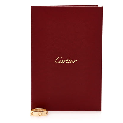 Cartier 18K Yellow Gold 5.5mm LOVE Ring 57 8 5 of 5