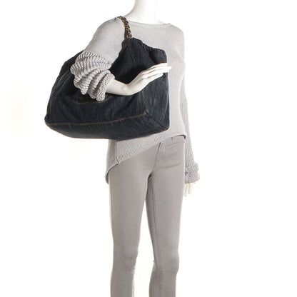 Chanel Denim XL Coco Cabas Tote Blue 2 of 10
