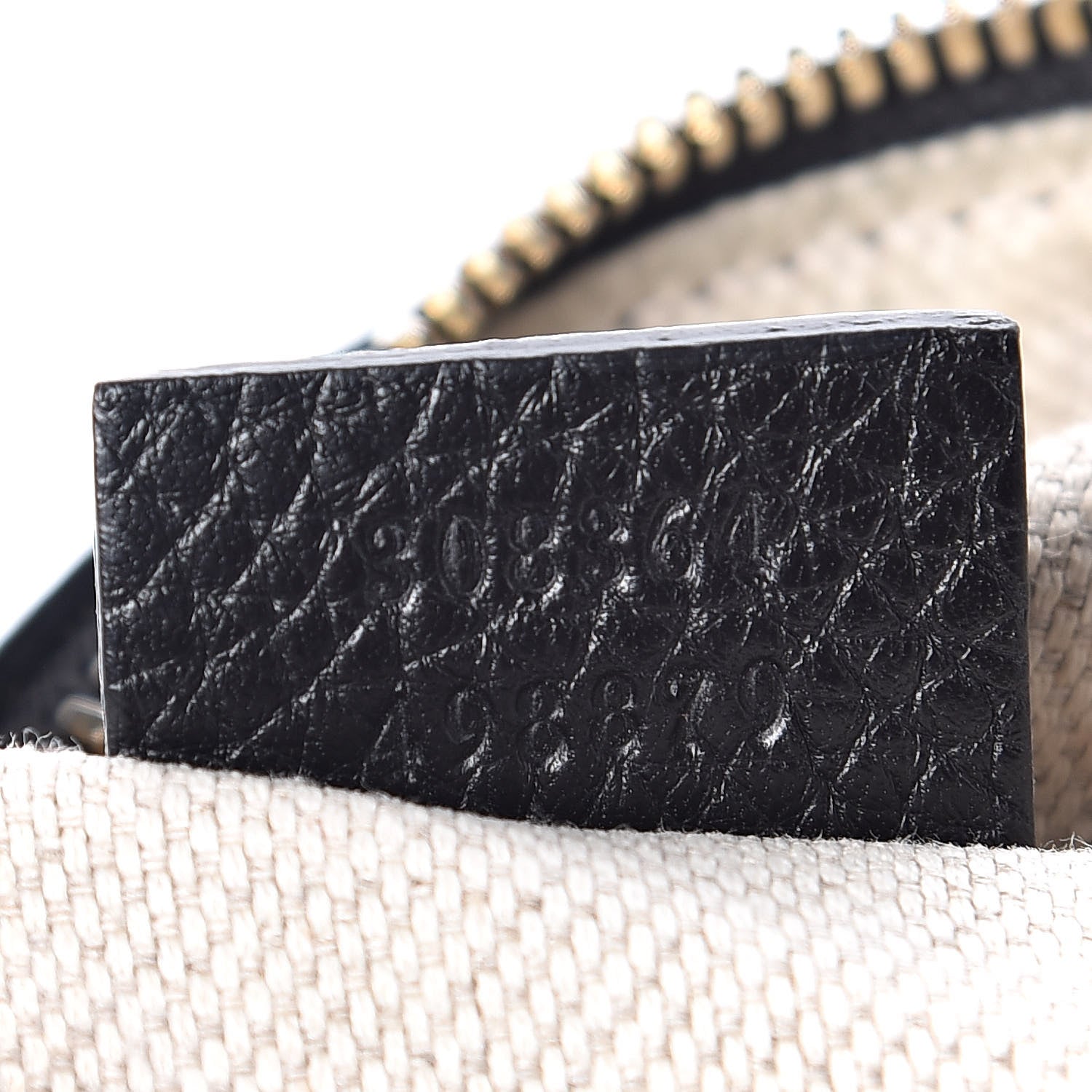 Gucci Pebbled Calfskin Small Soho Disco Bag Black 7 of 10