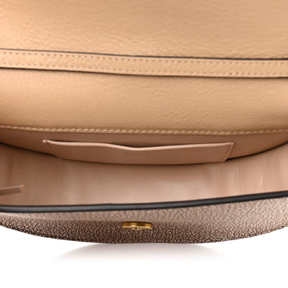 Chloe Metallic Calfskin Small Nile Bracelet Minaudiere Bag Gold 6 of 11