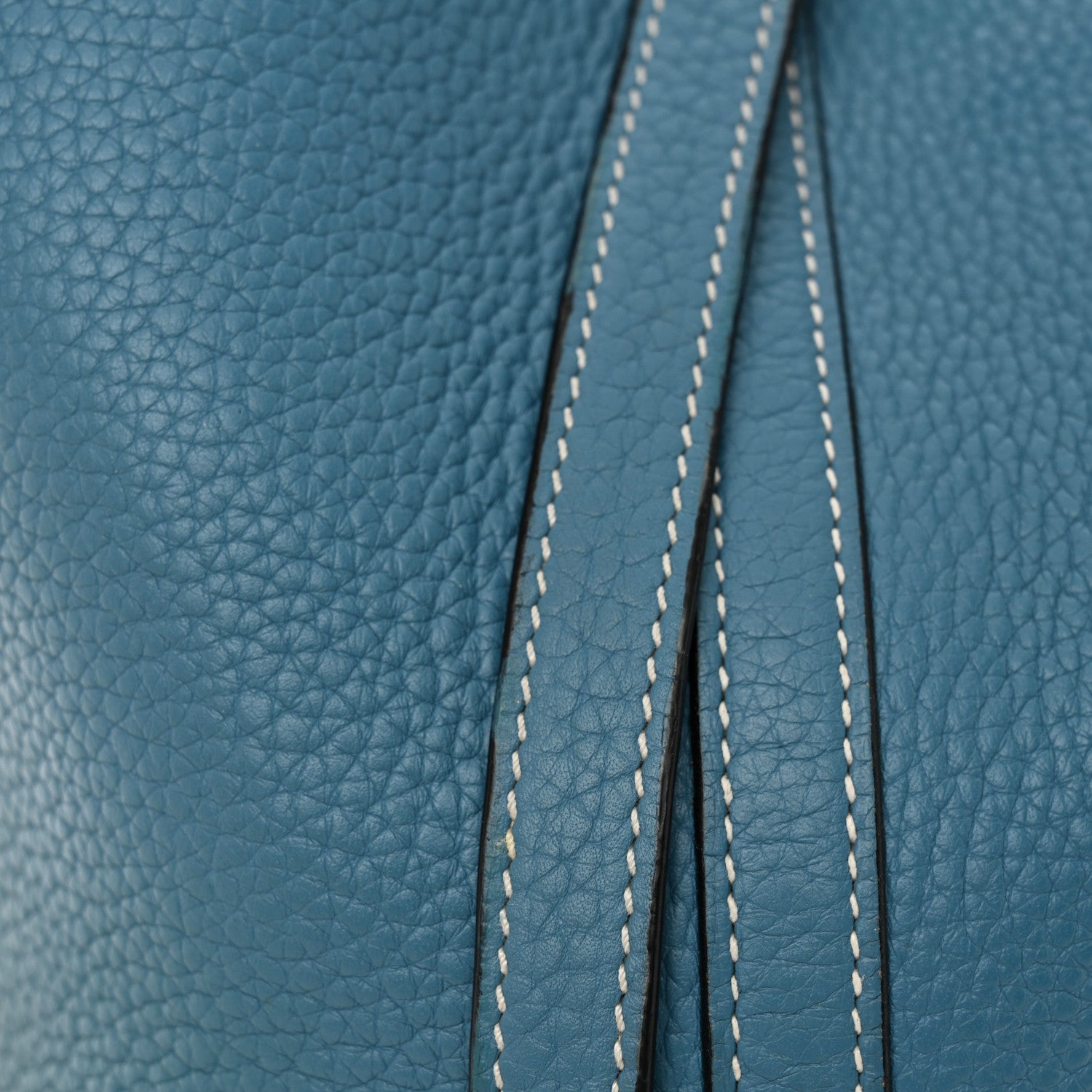 Hermes Taurillon Clemence Picotin Lock 18 PM Blue Jean 13 of 13
