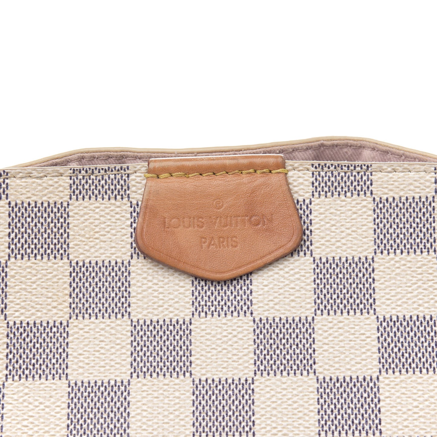 Damier Azur Graceful PM Rose Ballerine