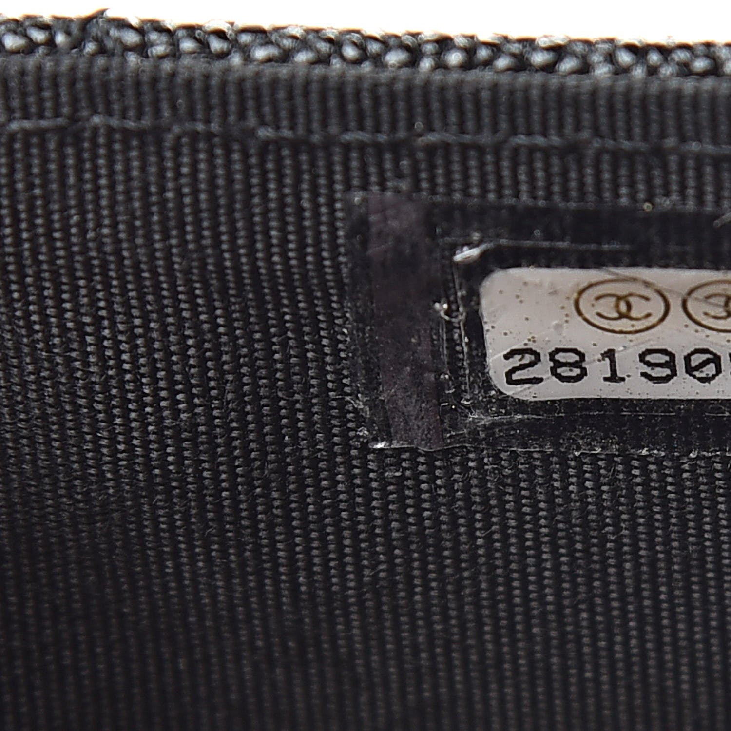 Chanel Caviar Quilted Boy Flap Card Holder Black 8 of 9