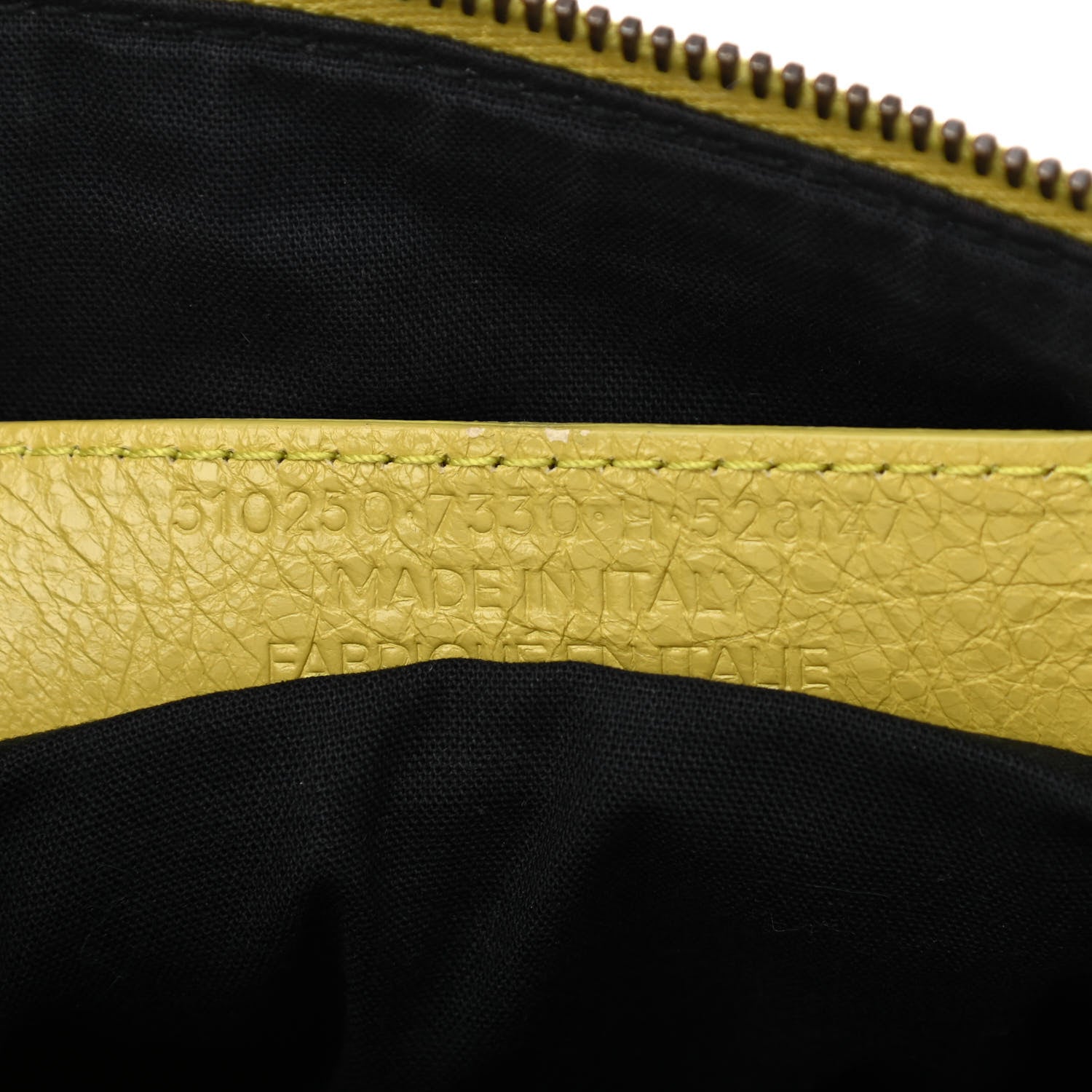 Balenciaga Agneau Classic Hardware Flat Crossbody Jaune Poussin 8 of 11