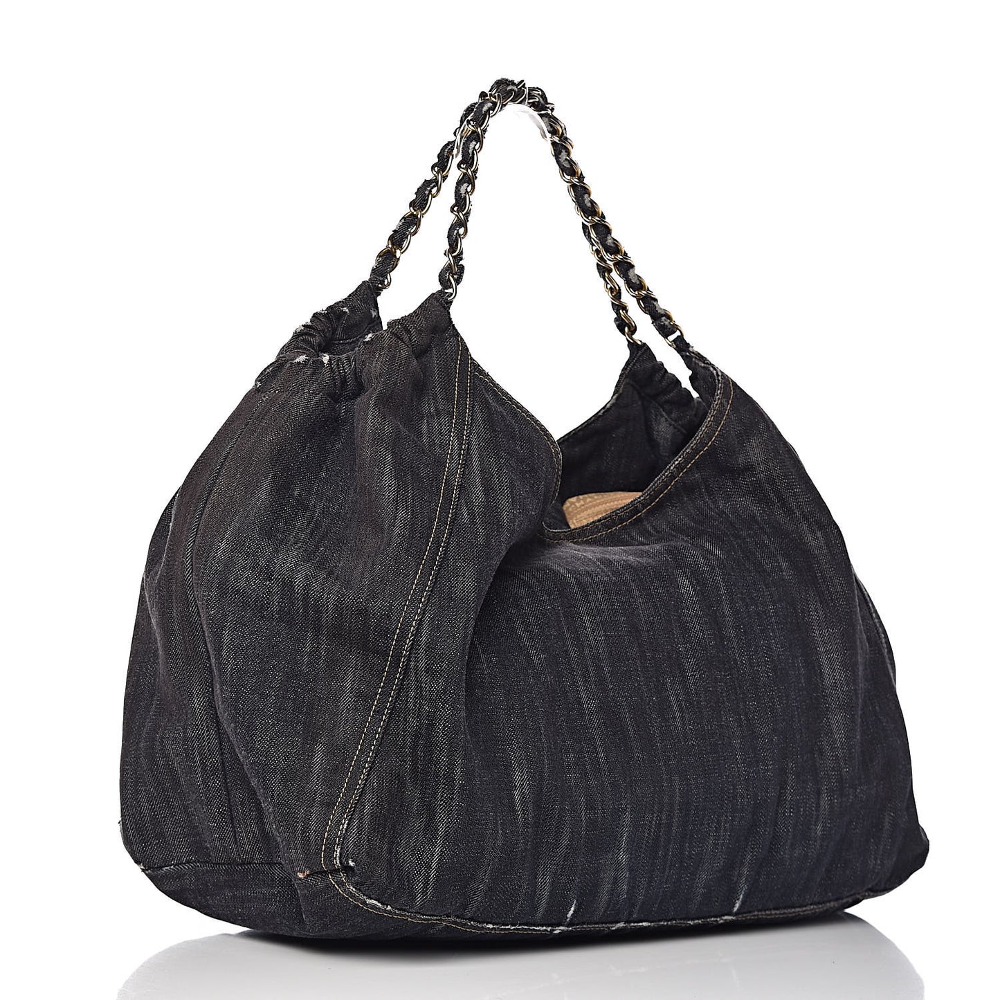 Denim XL Coco Cabas Tote Dark Blue
