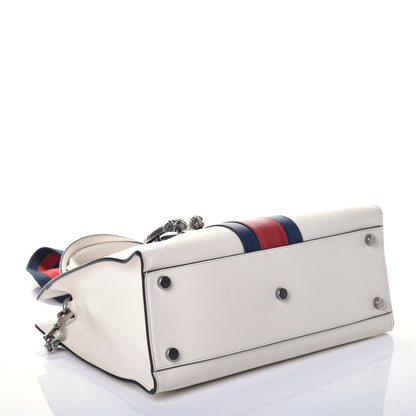 Gucci Calfskin Web Stripe Medium Dionysus Tote Bag White 5 of 10