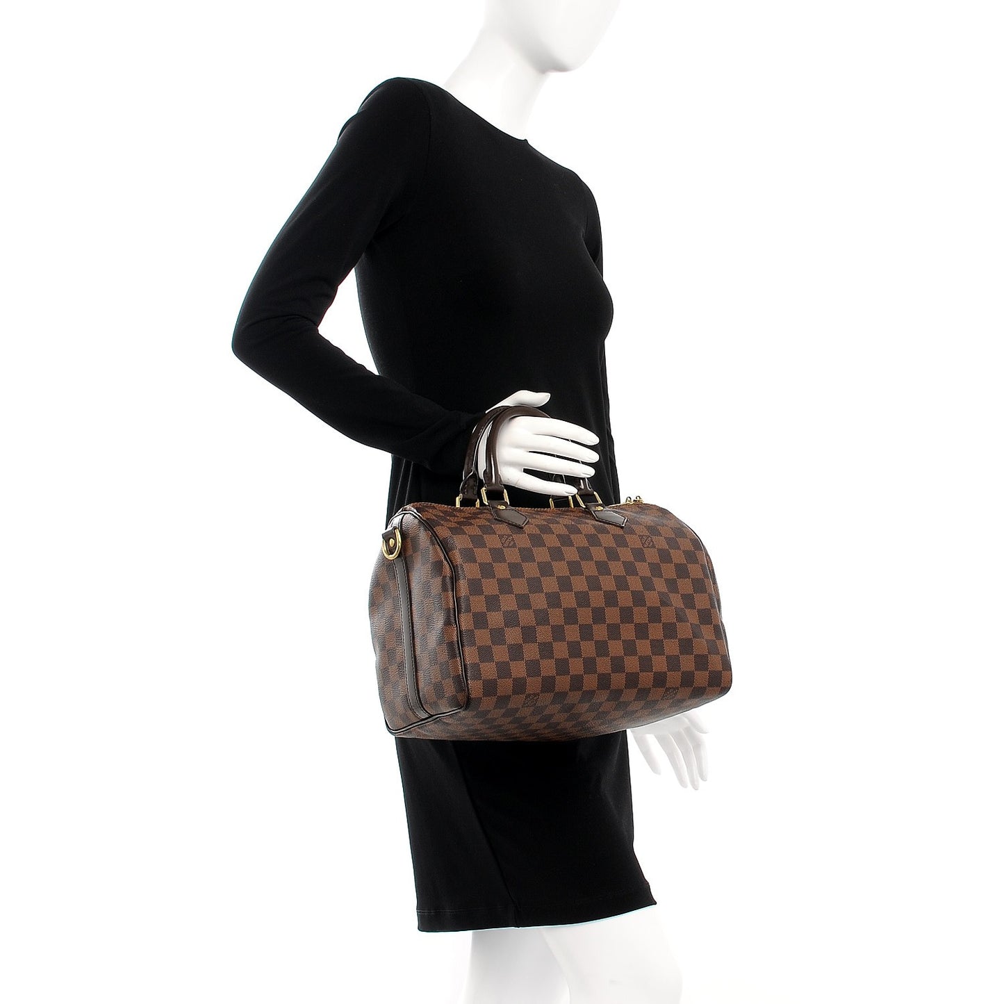 Damier Ebene Speedy Bandouliere 30