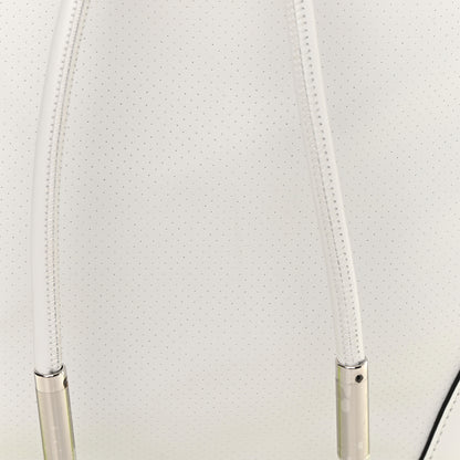 Christian Louboutin Calfskin Explorafunk Backpack Bianco Fluo Yellow 11 of 14