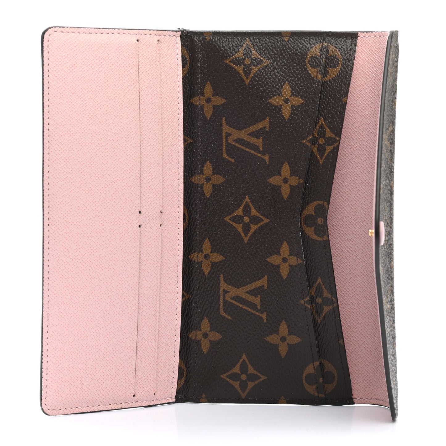 Monogram Josephine Wallet Rose Ballerine