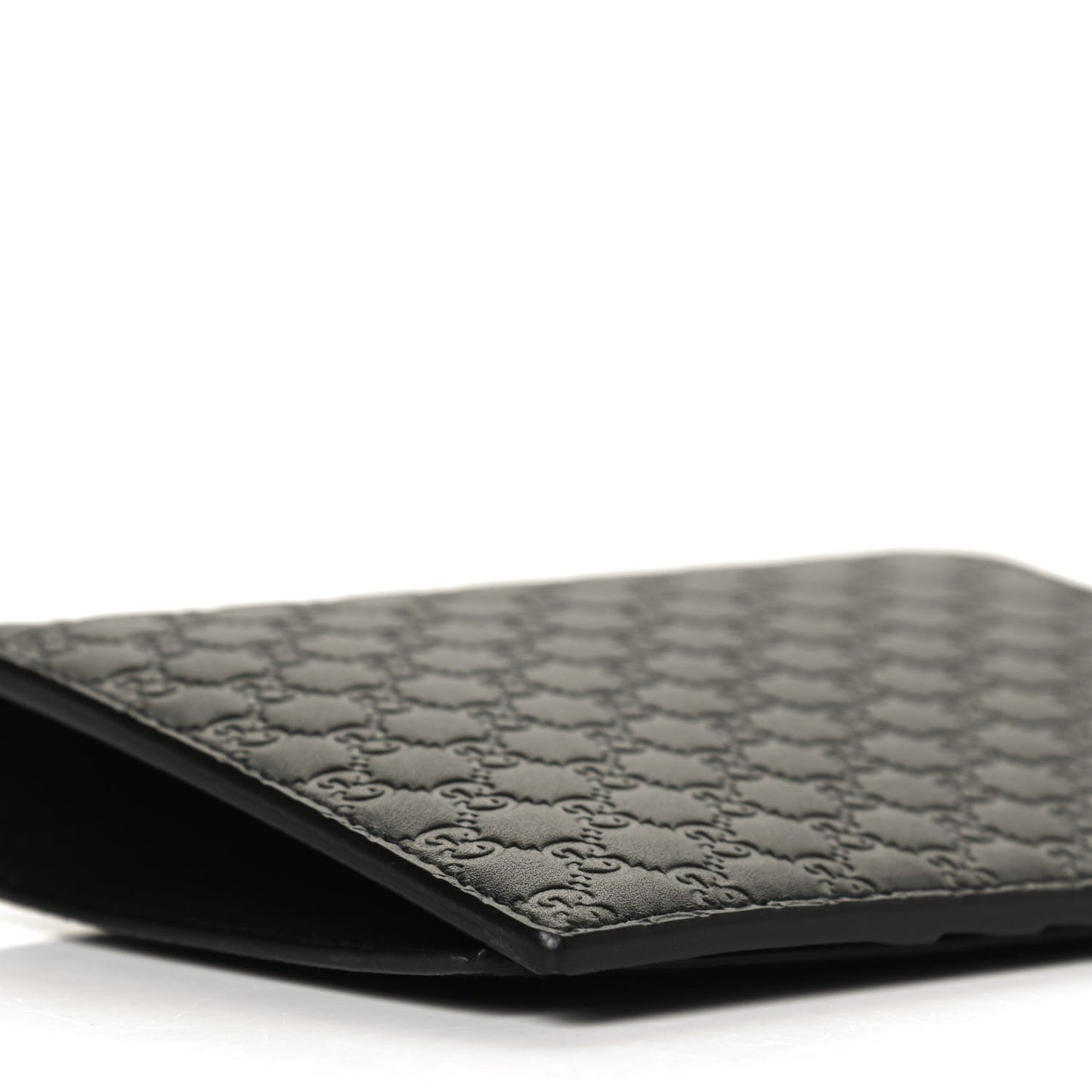 Microguccissima Passport Case Black