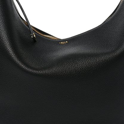 Celine Supple Grained Calfskin Large Lulu Shoulder Bag Black 7 of 9