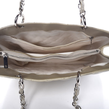 Chanel Caviar Quilted Grand Shopping Tote GST Pearl 5 of 12