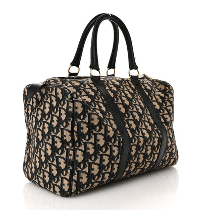 Christian Dior Monogram Boston Black 3 of 12