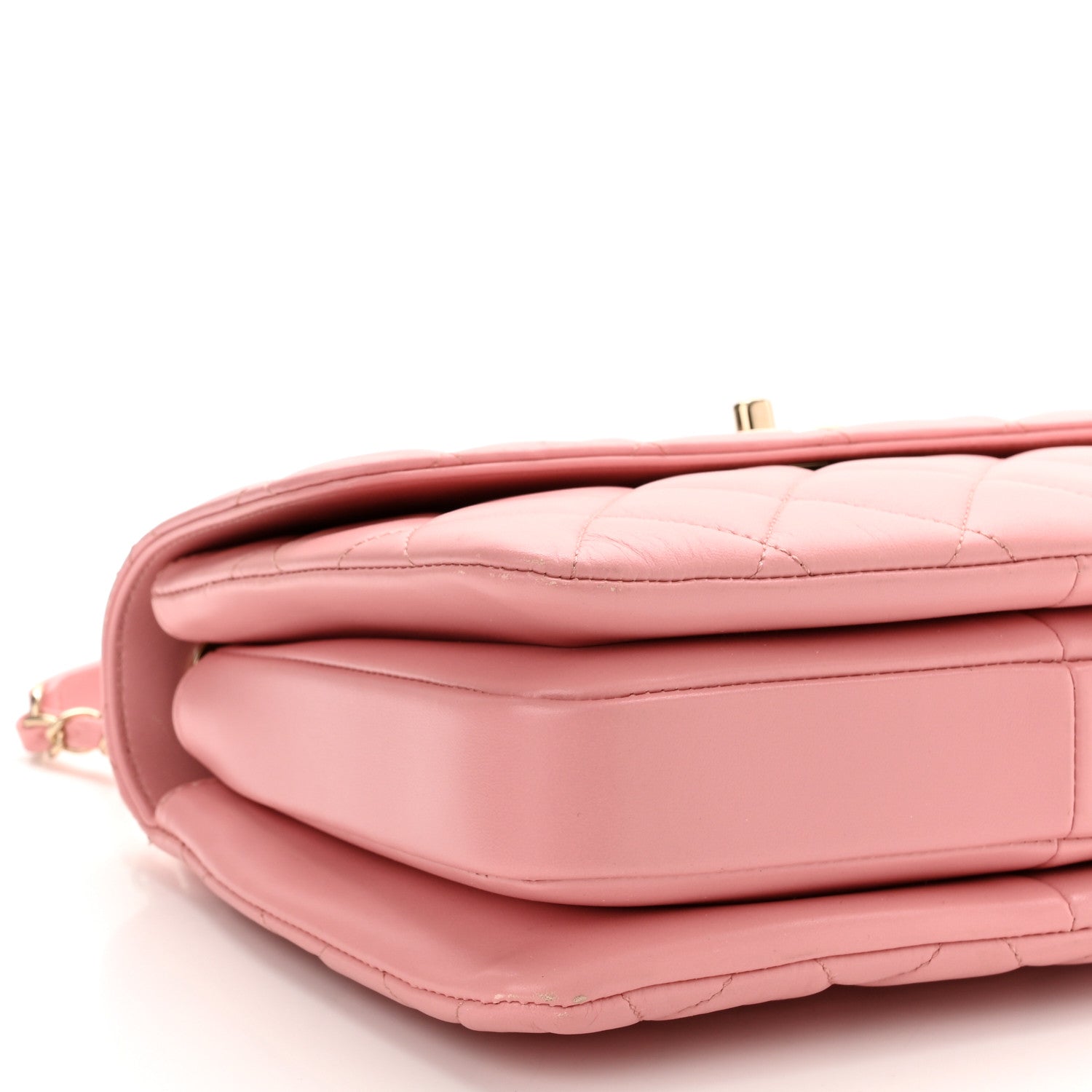 Chanel Lambskin Quilted Small Trendy CC Flap Dual Handle Bag Light Pink 9 of 11