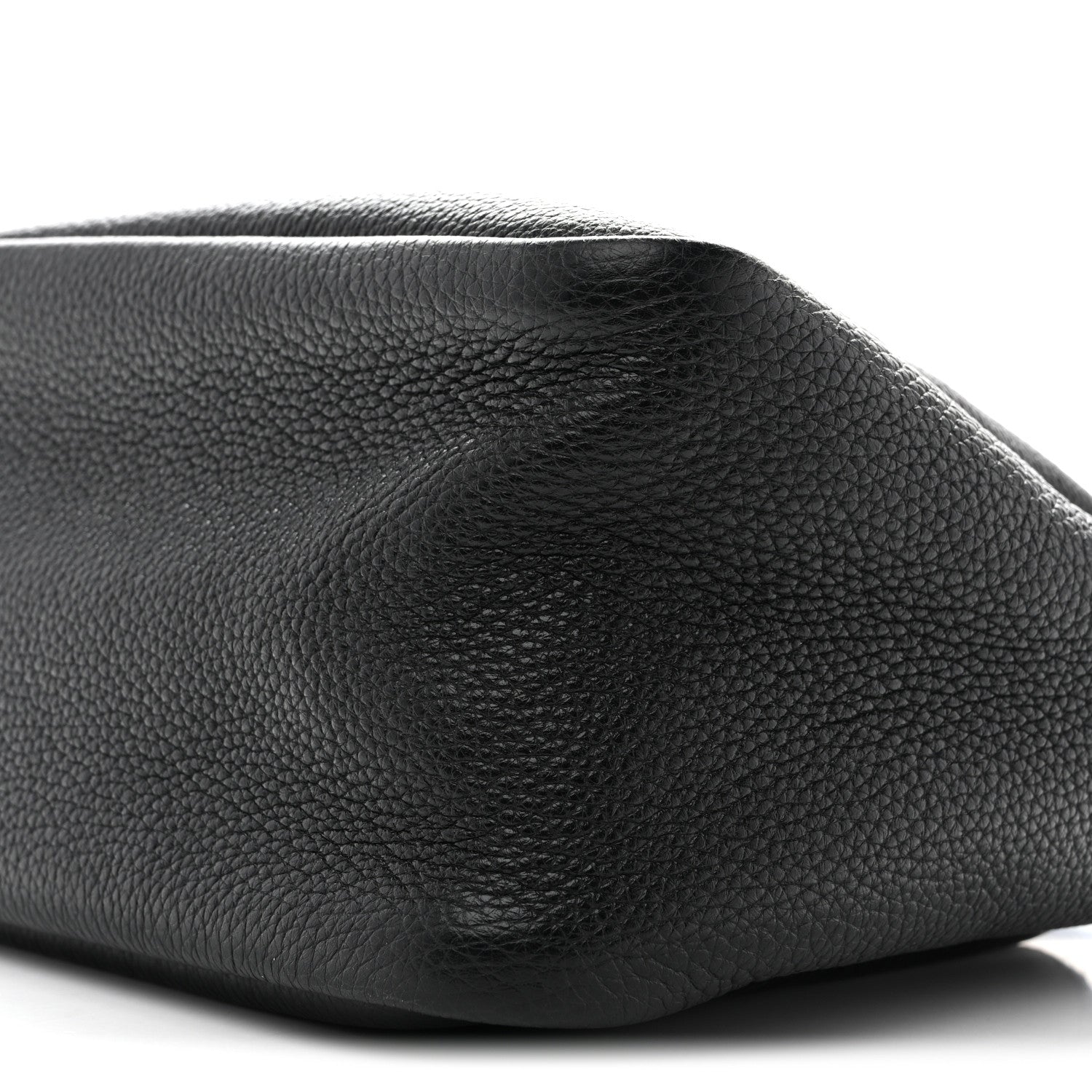 Prada Vitello Daino Soft Mini Zippered Top Handle Bag Black 9 of 10
