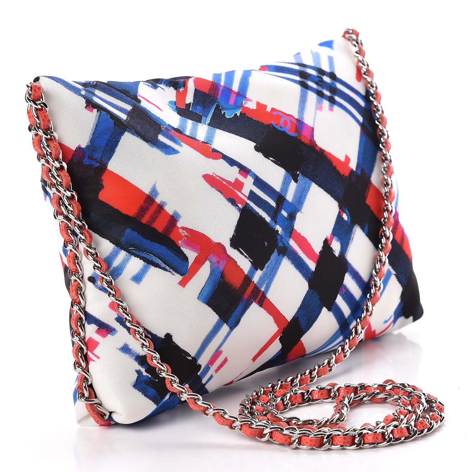 Chanel Canvas Printed Airline Crossbody Bag Multicolor 3 of 12