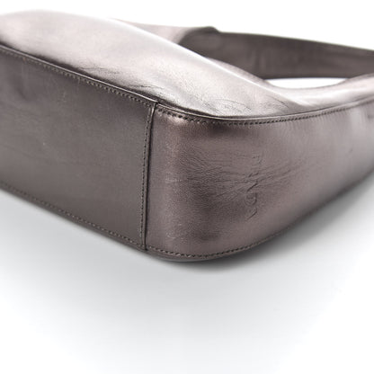 Prada Metallic Nappa Mordore Tote Fumo 7 of 9