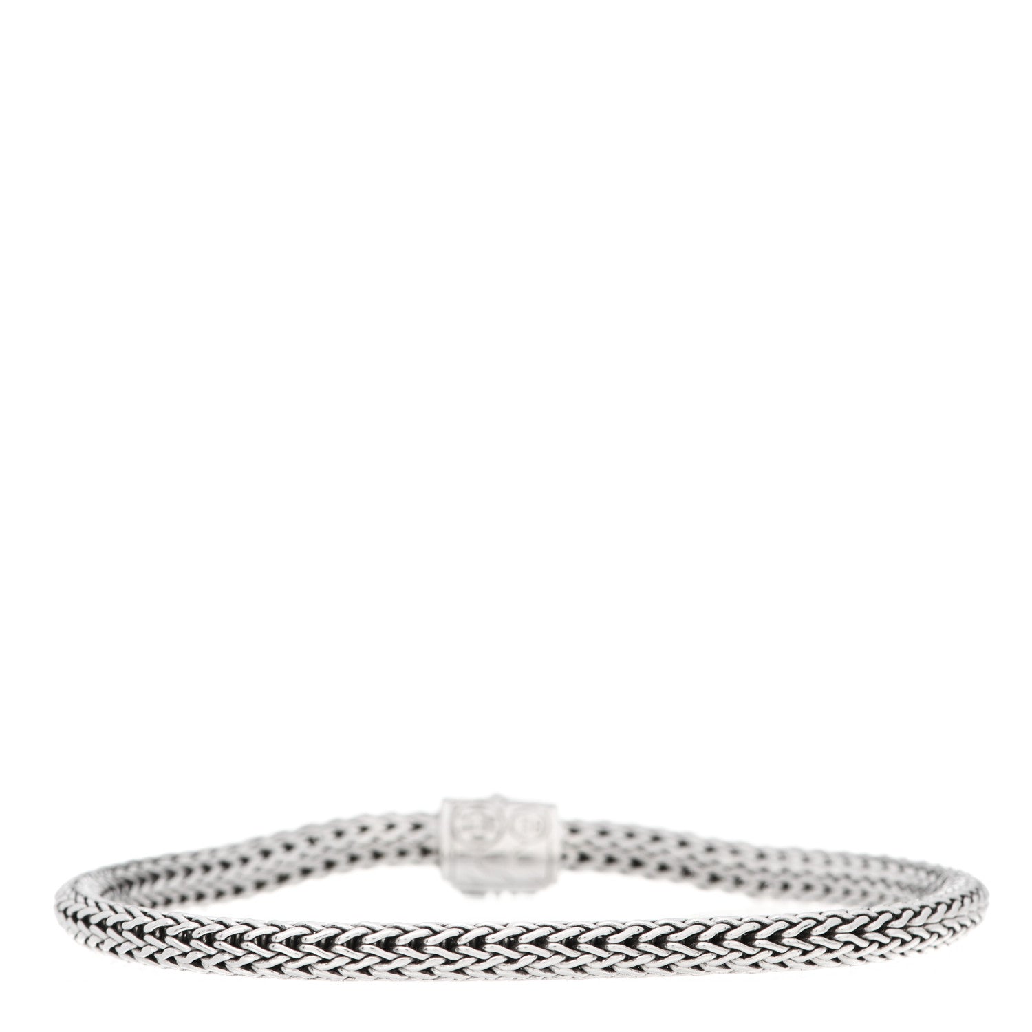 John Hardy Sterling Silver Black Sapphire 5mm Classic Chain Bracelet 2 of 3