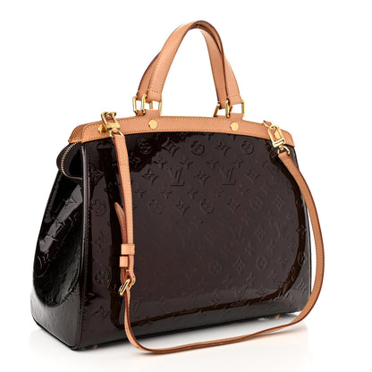 Louis Vuitton Vernis Brea MM Amarante 3 of 12
