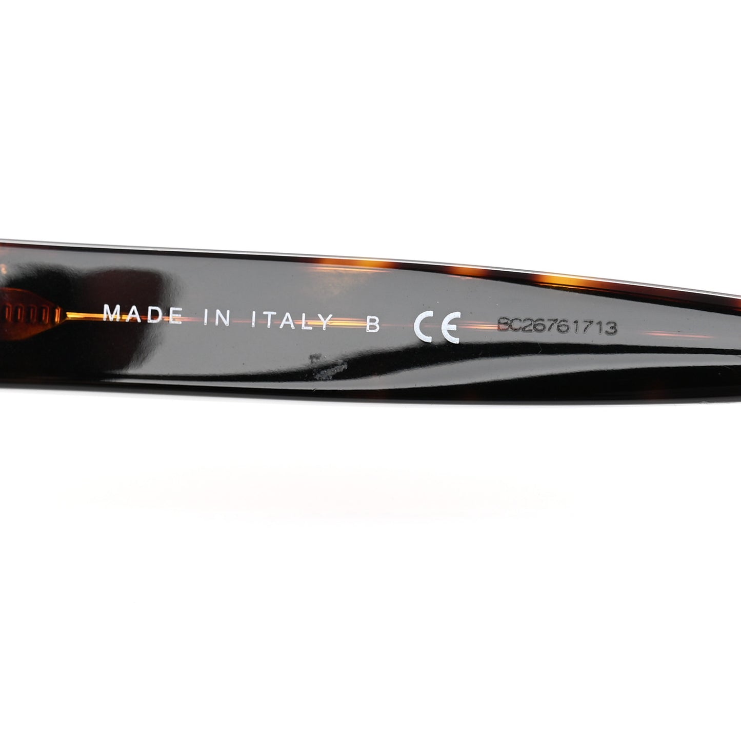 Acetate Sequin Round Sunglasses 5451-A Dark Tortoise