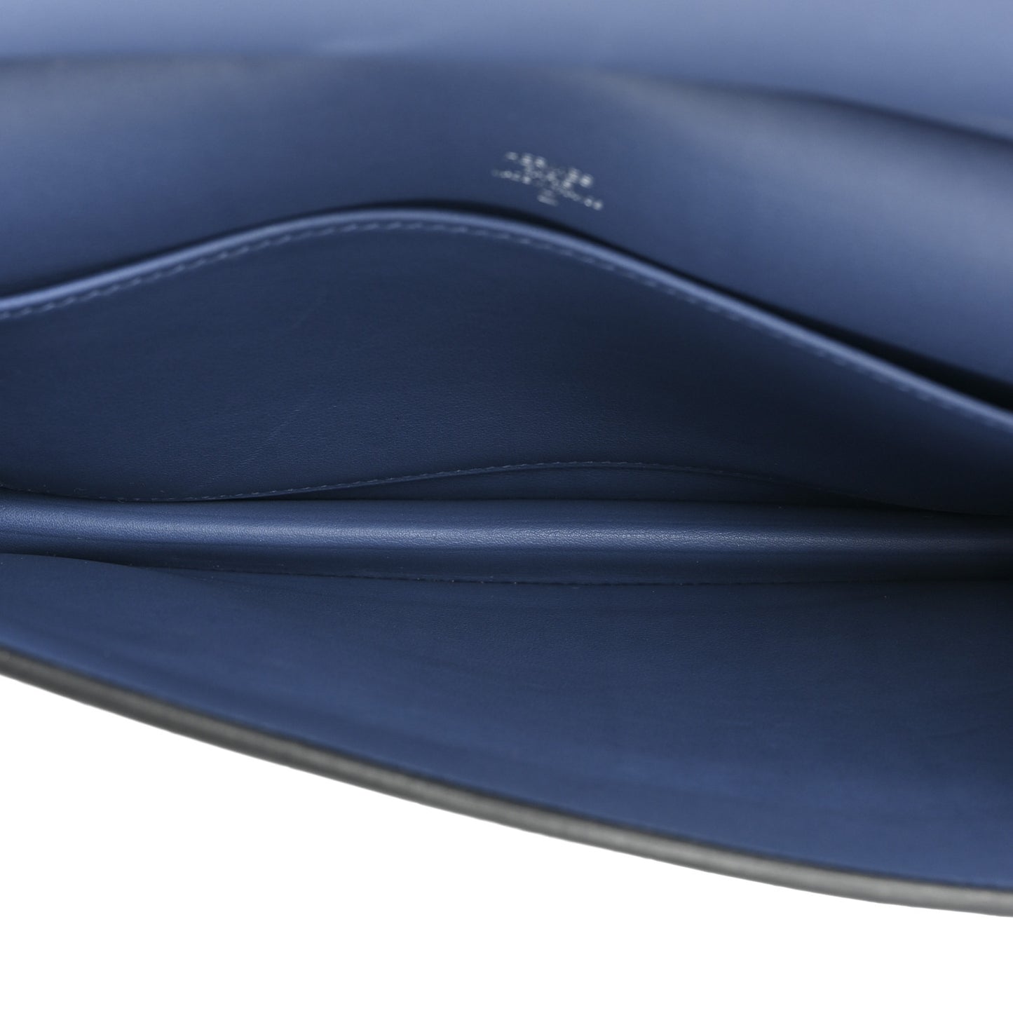 Evercolor Matte Alligator Multiplis Clutch Bleu Brighton Bleu Marine
