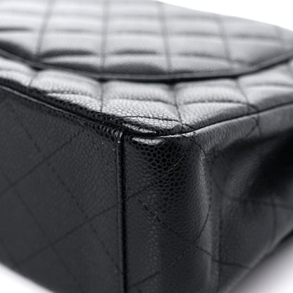 Chanel Caviar Quilted Maxi Double Flap Black 10 of 14