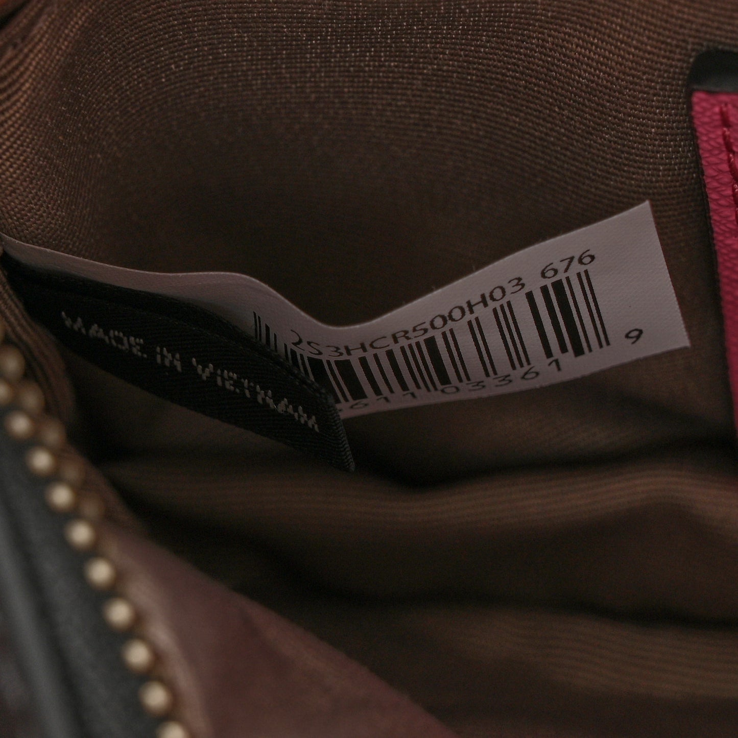 Saffiano Small Snapshot Camera Bag Candy Pink Multicolor