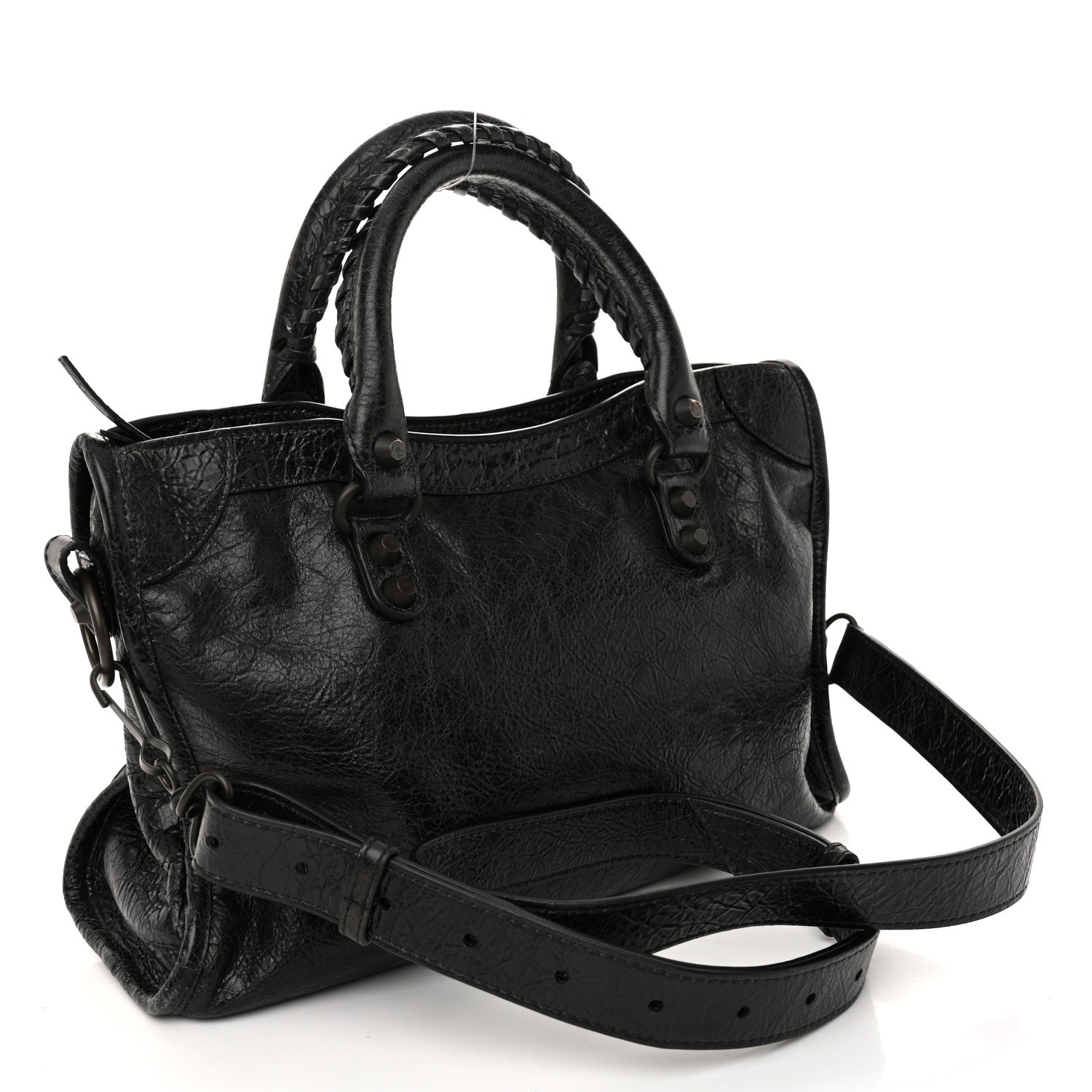 Balenciaga Agneau Arena Classic Hardware Small Le City Black 3 of 11
