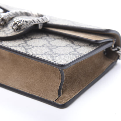 Gucci GG Supreme Monogram Super Mini Dionysus Shoulder Bag Taupe 8 of 11