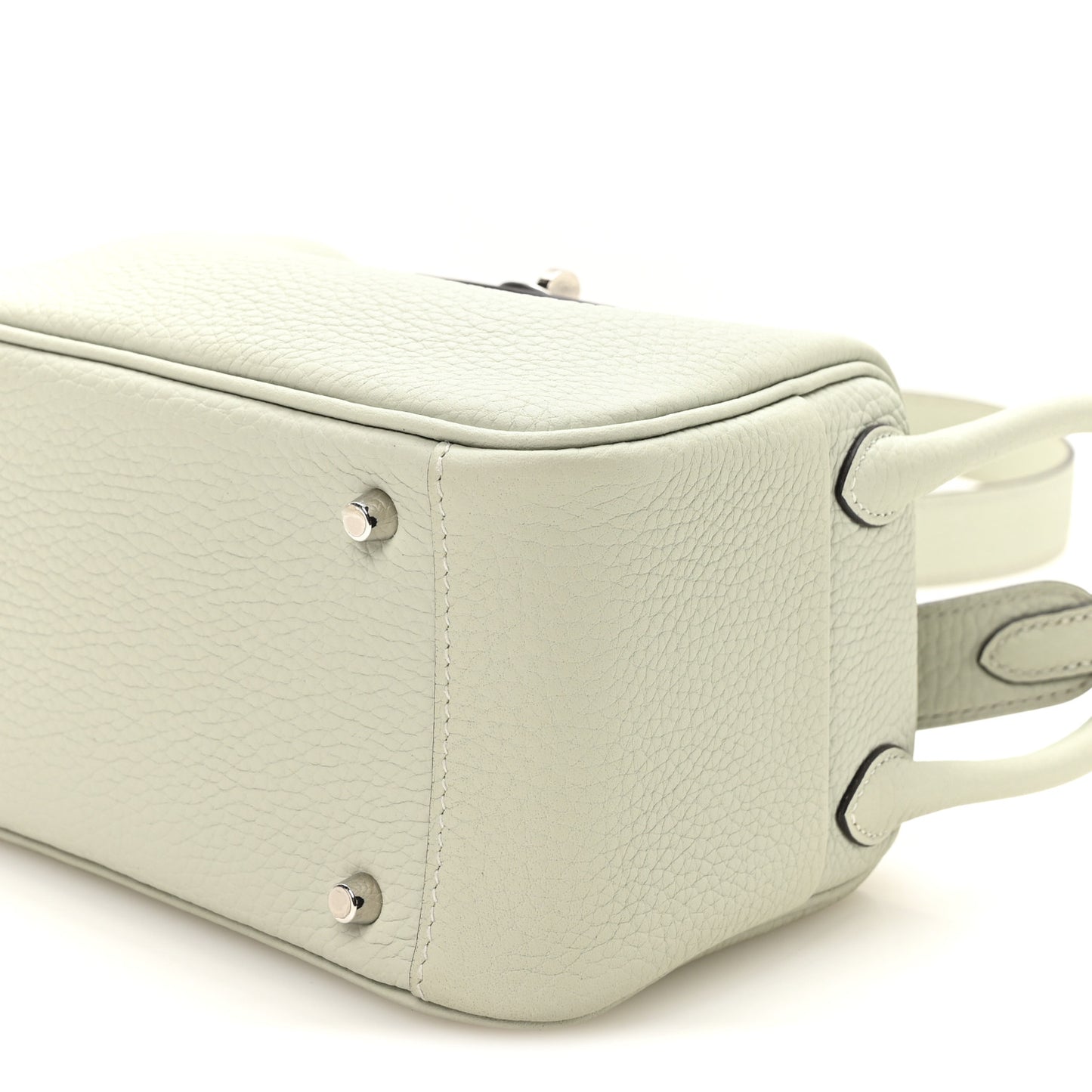 Taurillon Clemence Mini Lindy 20 Gris Neve