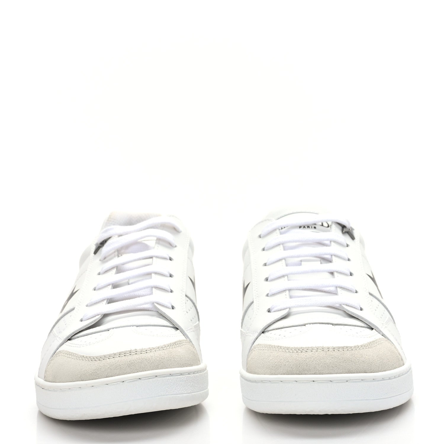 Christian Dior Calfskin Suede Dior Star Low Top Sneakers 35 White 2 of 8