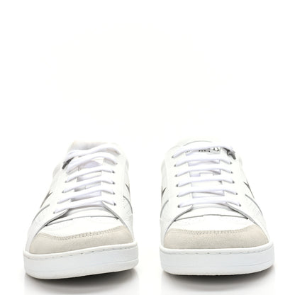 Christian Dior Calfskin Suede Dior Star Low Top Sneakers 35 White 2 of 8