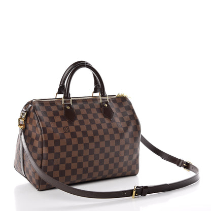 Louis Vuitton Damier Ebene Speedy Bandouliere 30 4 of 10